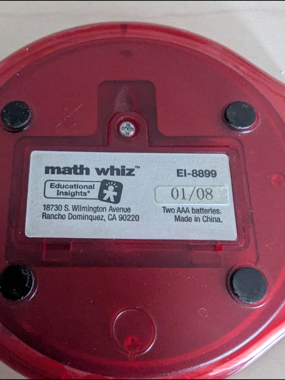 Educational Insights Math Whiz Electronic Handheld Learning Game Toy